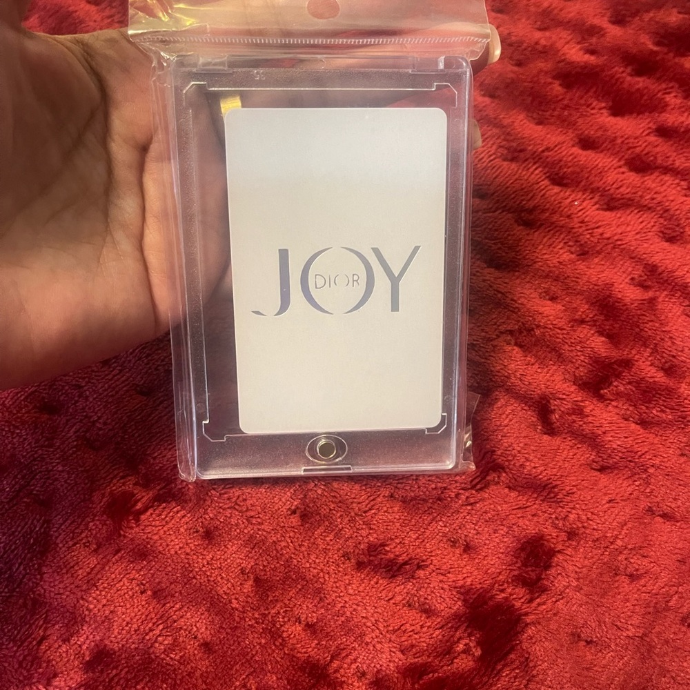 Dior JOY playing Card